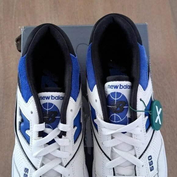 New Balance 550 - Color: Sea Salt/Team Royal - Size: Men 9 - Picture 2 of 9